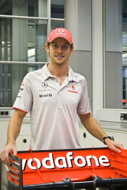 Jenson Button Mclaren. pilotu Jenson Button,